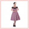 Pinkes Swingkleid