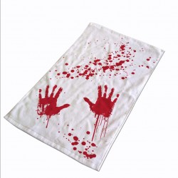 Handtuch: Blutbad